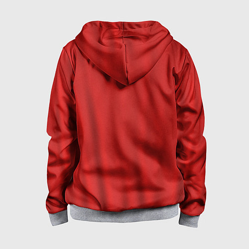 Детская толстовка на молнии King Juventus / 3D-Меланж – фото 2