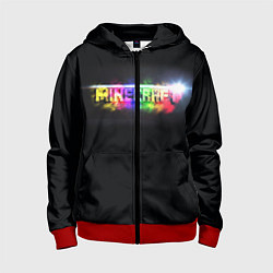 Детская толстовка на молнии MINECRAFT