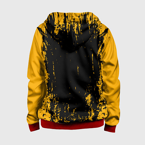 Детская толстовка на молнии PUBG / 3D-Красный – фото 2