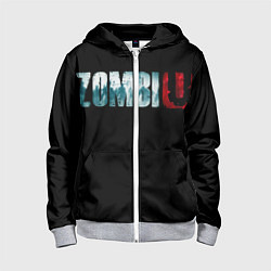 Детская толстовка на молнии Zombiu