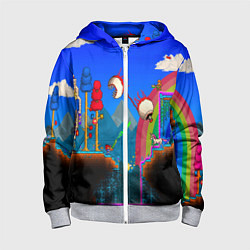 Детская толстовка на молнии TERRARIA GAME