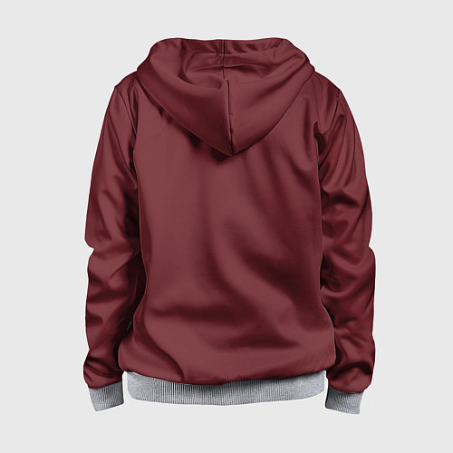 Детская толстовка на молнии Cthulhu / 3D-Меланж – фото 2