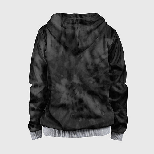 Детская толстовка на молнии Payton Moormeier / 3D-Меланж – фото 2