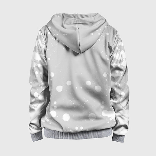 Детская толстовка на молнии EMINEM / 3D-Меланж – фото 2