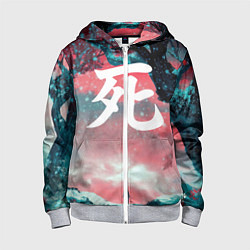 Детская толстовка на молнии Sekiro shadows die twice