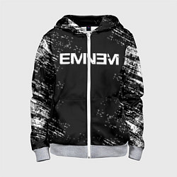 Толстовка на молнии детская EMINEM, цвет: 3D-меланж
