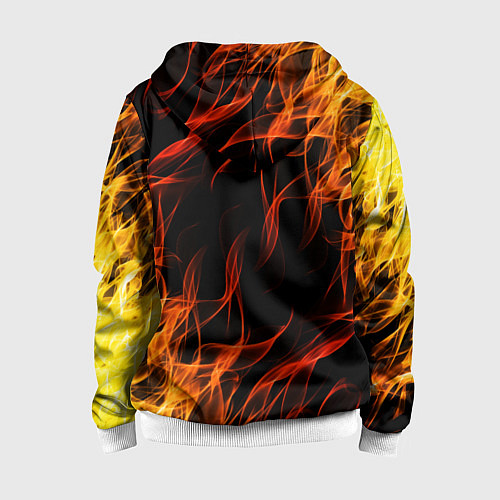 Детская толстовка на молнии PUBG / 3D-Белый – фото 2