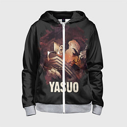 Детская толстовка на молнии Yasuo