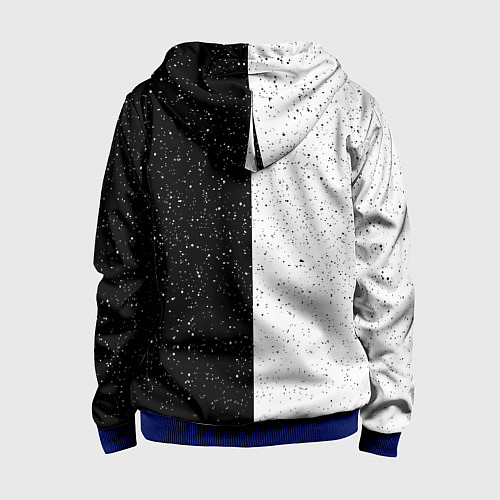 Детская толстовка на молнии Hollow Knight / 3D-Синий – фото 2