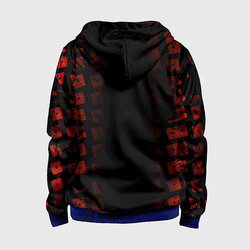 Детская толстовка на молнии Roblox / 3D-Синий – фото 2