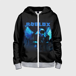 Толстовка на молнии детская ROBLOX, цвет: 3D-меланж