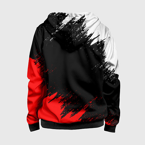 Детская толстовка на молнии DEAD BY DAYLIGHT / 3D-Черный – фото 2