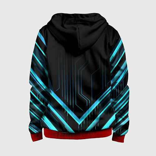 Детская толстовка на молнии Legends of Runeterra / 3D-Красный – фото 2