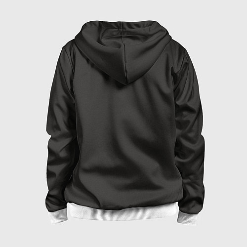 Детская толстовка на молнии PUBG / 3D-Белый – фото 2