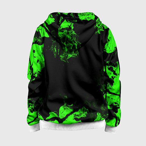 Детская толстовка на молнии FALLOUT / 3D-Белый – фото 2