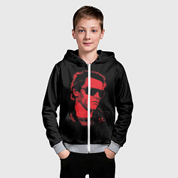 Толстовка на молнии детская The Terminator 1984, цвет: 3D-меланж — фото 2