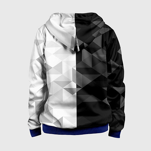 Детская толстовка на молнии Lamborghini / 3D-Синий – фото 2