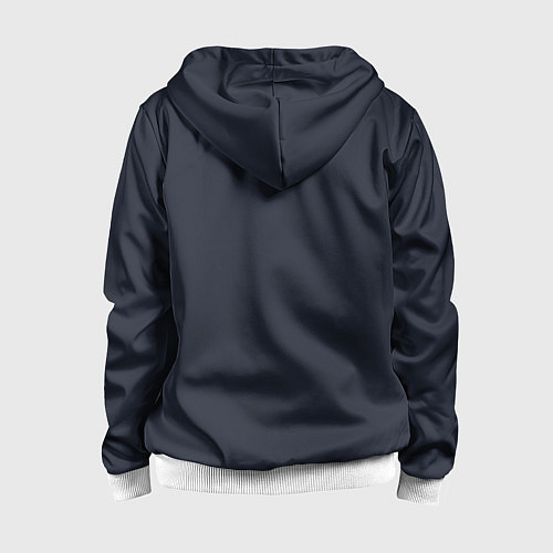 Детская толстовка на молнии TOKENS LIFE MATTERS / 3D-Белый – фото 2