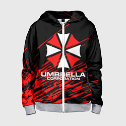 Детская толстовка на молнии Umbrella Corporation