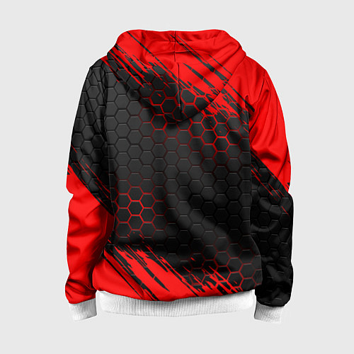 Детская толстовка на молнии UMBRELLA CORP / 3D-Белый – фото 2