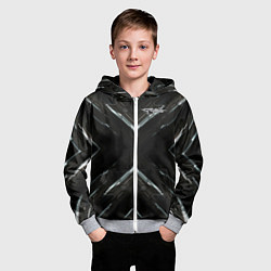 Толстовка на молнии детская Crysis, цвет: 3D-меланж — фото 2