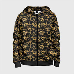 Детская толстовка на молнии Versace