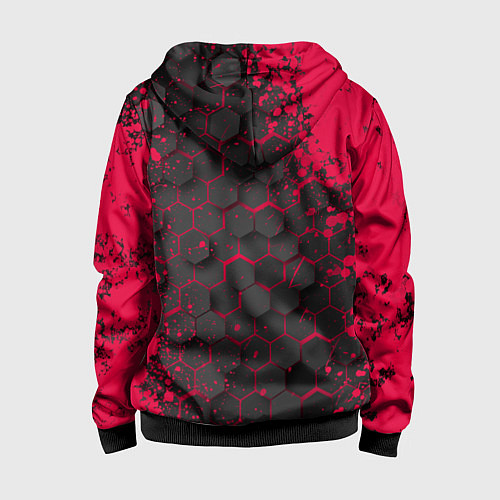 Детская толстовка на молнии Marshmello / 3D-Черный – фото 2