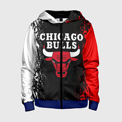 Детская толстовка на молнии CHICAGO BULLS