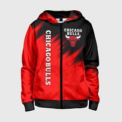 Детская толстовка на молнии CHICAGO BULLS