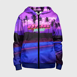 Детская толстовка на молнии HOTLINE MIAMI