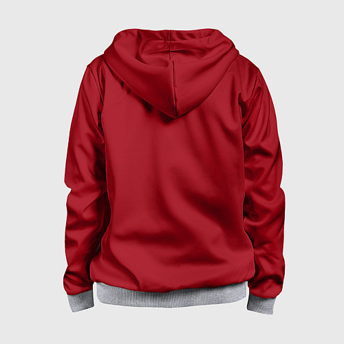 Детская толстовка на молнии Money / 3D-Меланж – фото 2