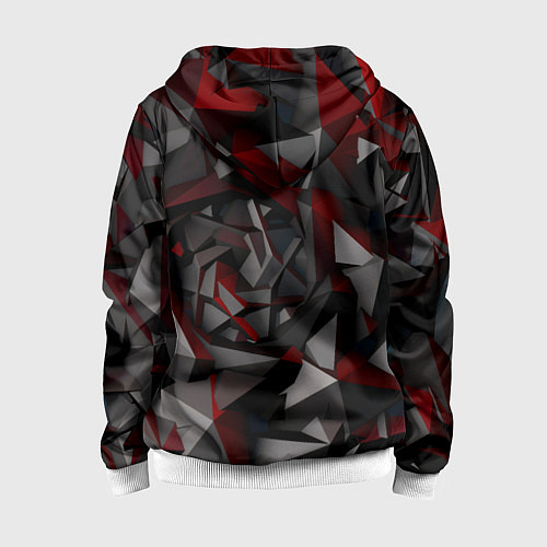 Детская толстовка на молнии The Witcher / 3D-Белый – фото 2