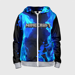 Детская толстовка на молнии MINECRAFT