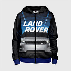 Детская толстовка на молнии LAND ROVER
