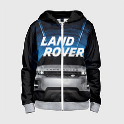 Детская толстовка на молнии LAND ROVER