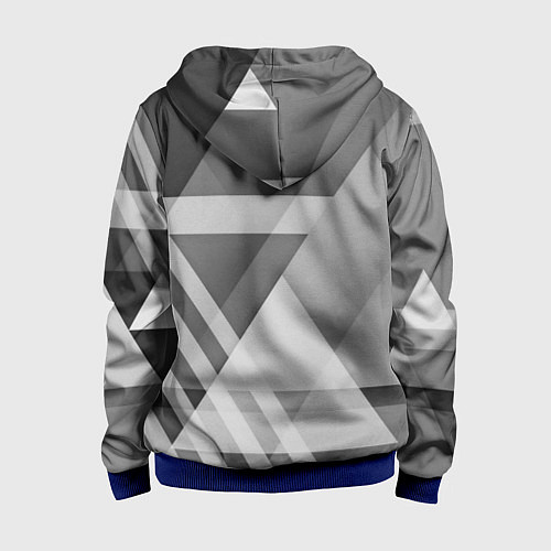 Детская толстовка на молнии NISSAN / 3D-Синий – фото 2