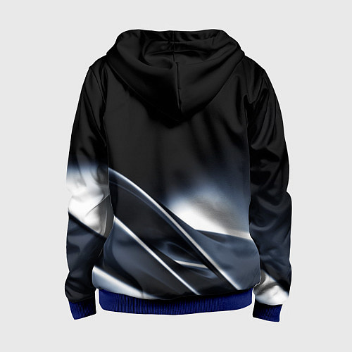 Детская толстовка на молнии SUBARU / 3D-Синий – фото 2