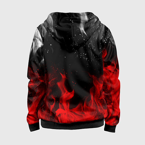 Детская толстовка на молнии VALORANT ВАЛОРАНТ / 3D-Черный – фото 2