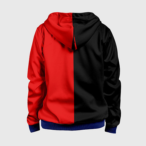 Детская толстовка на молнии KIZARU / 3D-Синий – фото 2