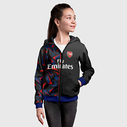 Толстовка на молнии детская ARSENAL UNIFORM 2020, цвет: 3D-синий — фото 2