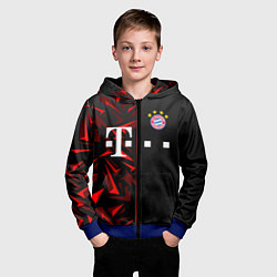 Толстовка на молнии детская FC Bayern Munchen Форма, цвет: 3D-синий — фото 2