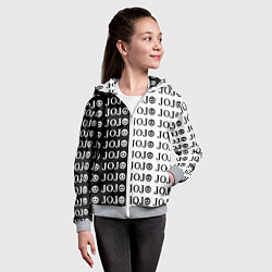 Толстовка на молнии детская JoJo Bizarre Adventure, цвет: 3D-меланж — фото 2