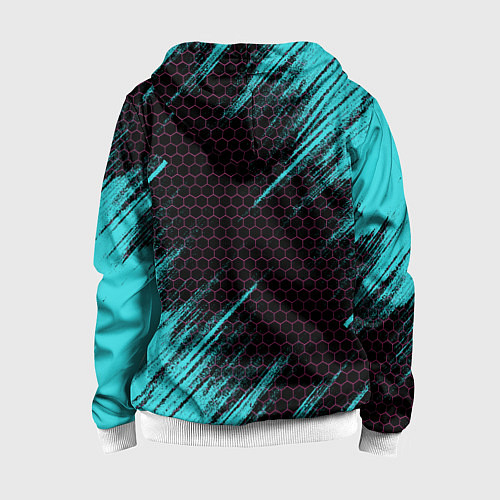 Детская толстовка на молнии ФОЛЛ ГАЙС / 3D-Белый – фото 2