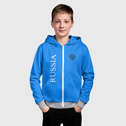 Толстовка на молнии детская RF FASHION, цвет: 3D-меланж — фото 2