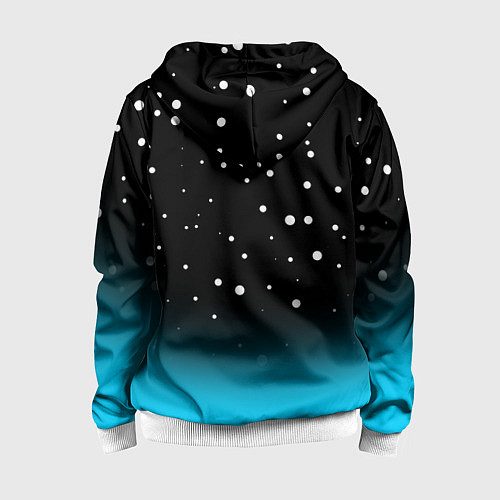 Детская толстовка на молнии HOLLOW KNIGHT / 3D-Белый – фото 2