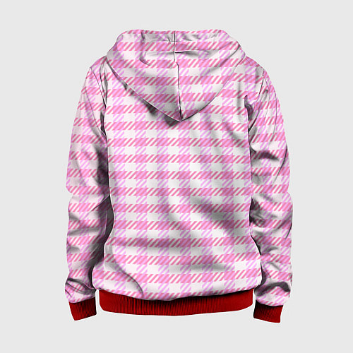 Детская толстовка на молнии Незуко Камадо / 3D-Красный – фото 2