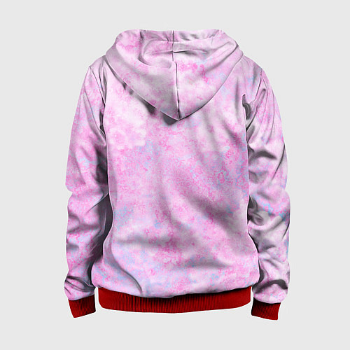 Детская толстовка на молнии Рэйчел Гарднер / 3D-Красный – фото 2