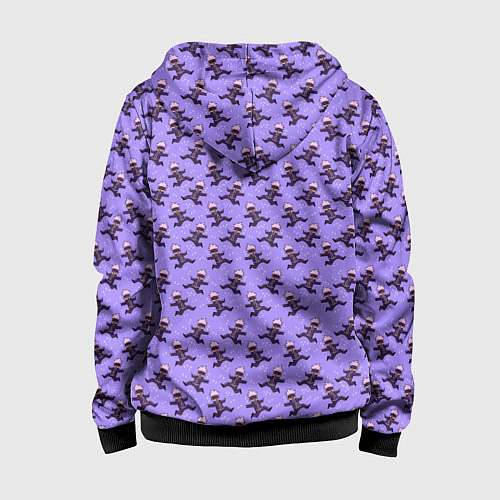 Детская толстовка на молнии ГОДЖО САТОРУ GOJO SATORU / 3D-Черный – фото 2