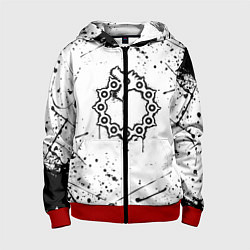 Детская толстовка на молнии МЕЛИОДАС 7 СМЕРТНЫХ ГРЕХОВ