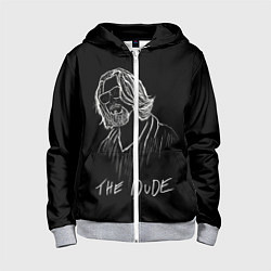 Детская толстовка на молнии THE DUDE Большой Лебовски